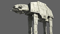 Star Wars AT-AT Imperial Walker, Game Ready 3D Model