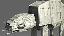 Star Wars AT-AT Imperial Walker, Game Ready 3D Model.