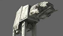 Star Wars AT-AT Imperial Walker, Game Ready 3D Model