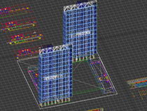 Mirena Rhee - 3d modeling of Poly-Pazou towers