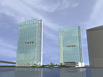 Poly-Pazou towers reflections test