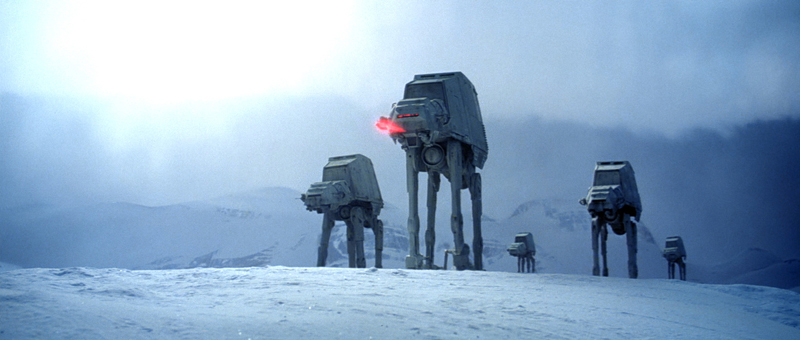 Empire Strikes Back - Hoth battle inspiration screenshot