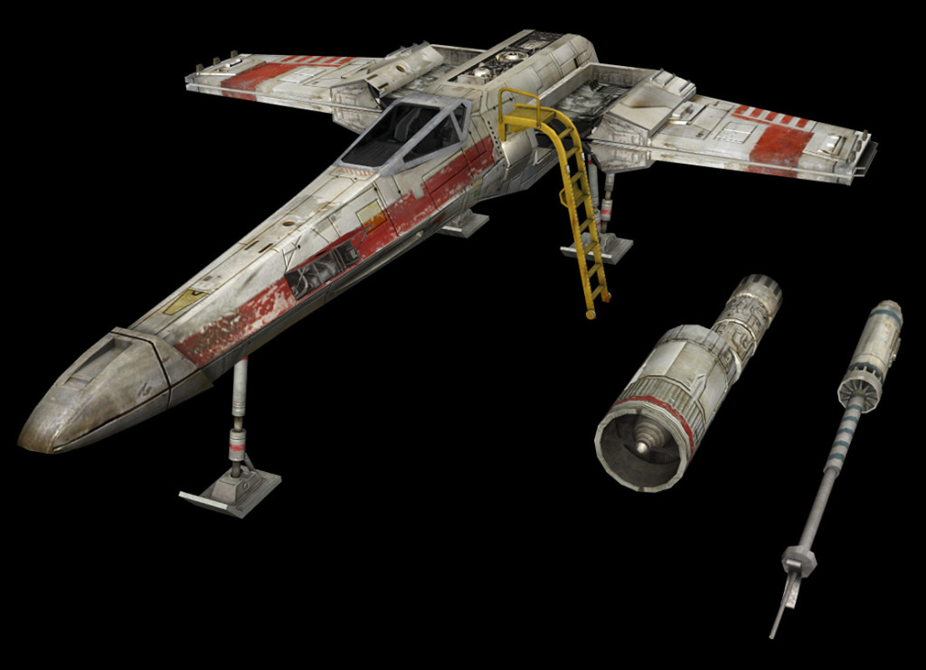 X wing чертеж