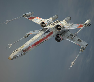 Game Ready X-wing – 3D Services for Games, Virtual and Augmented ...